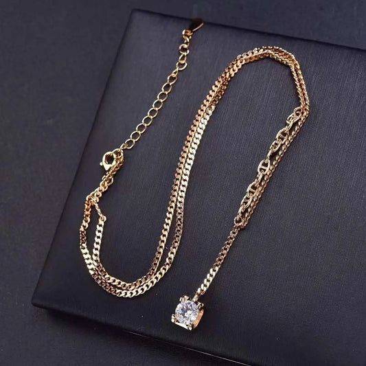 1ct Mixed Cuban Chain Necklace DAPR