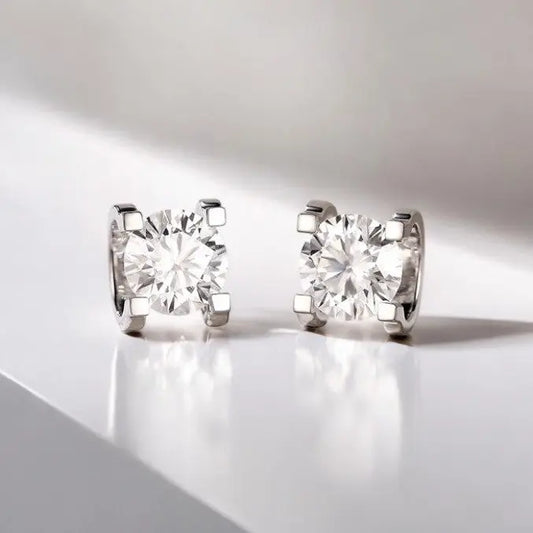 1ct Classic 4 Prong Ear Stud DAPR