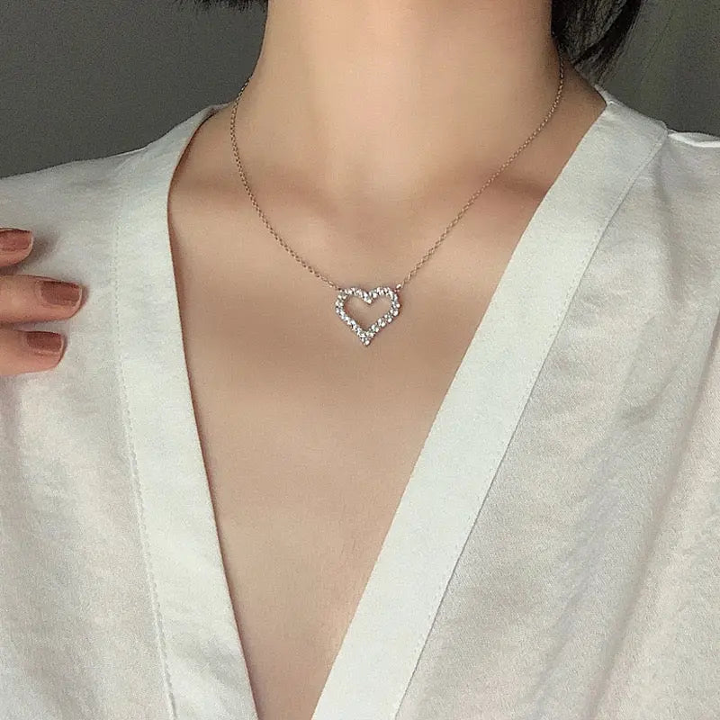 Eternal Spark Heart Necklace DAPR